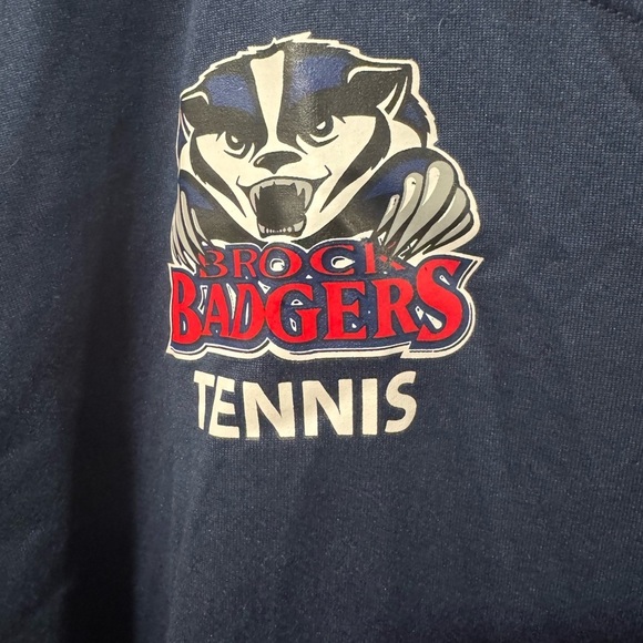 Brock University Tennis Nike Dry Fit Athletic T-Shirt - Picture 4 of 9